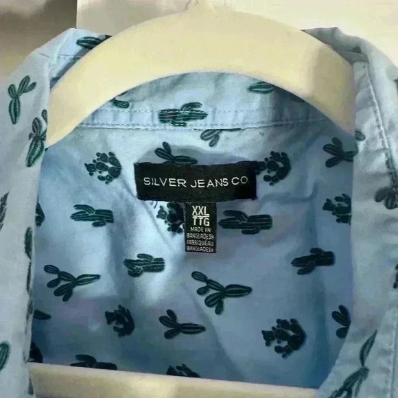 Silver Jeans cactus button down - Picture 2 of 3